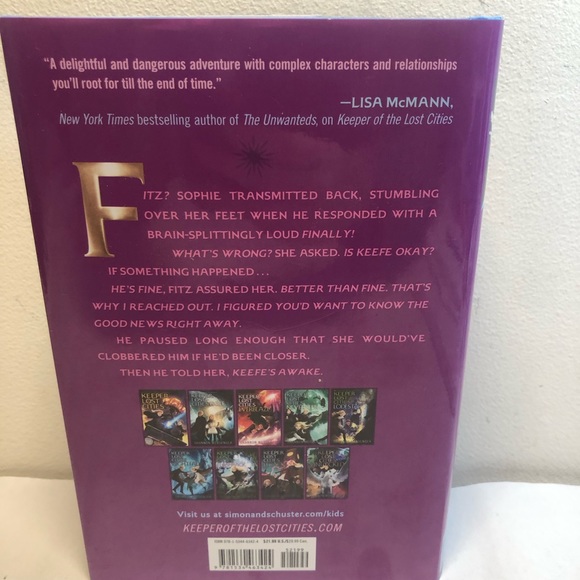 Unlocked Book 8.5 by Shannon Messenger: New Hardcover - Picture 5 of 7